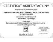 Certyfikat Akredytacyjny